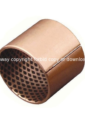 Transportes de bronce INW-09G CSB-09G CuSn8 del molde con la certificación de Pluged ISO9001 del grafito